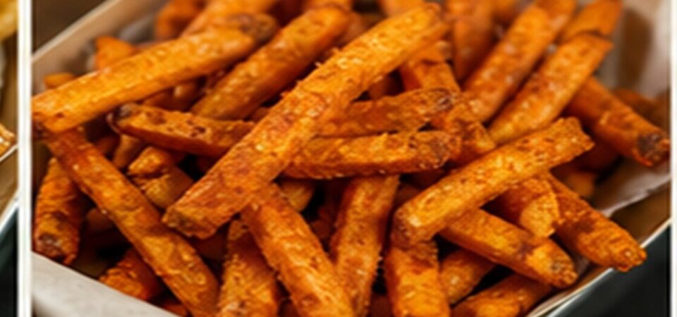 Hot Honey Sweet Potato Fries