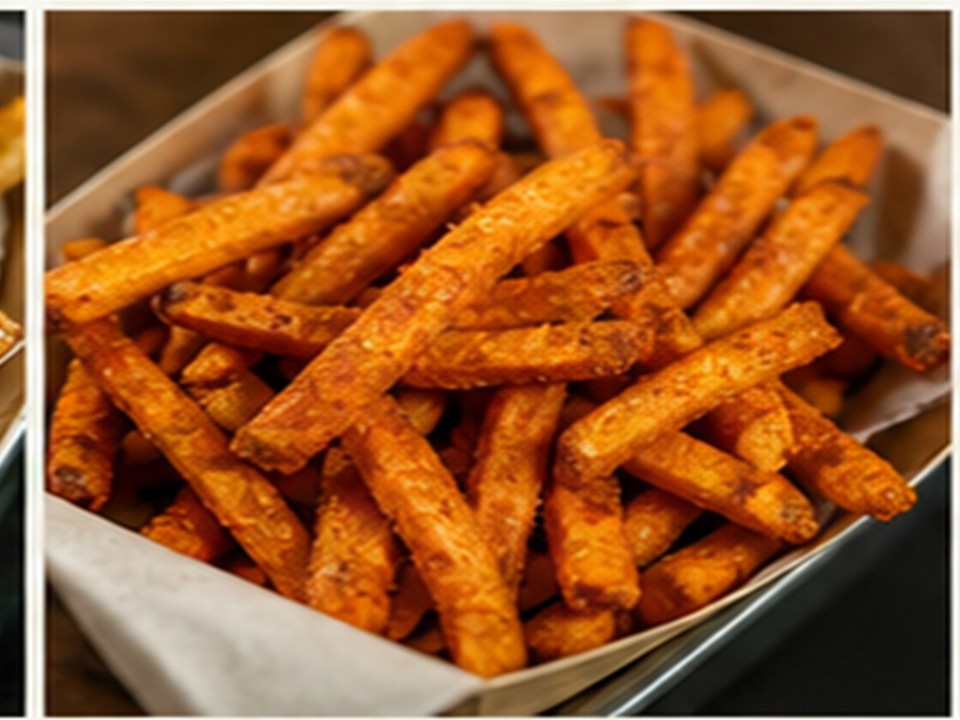 Hot Honey Sweet Potato Fries