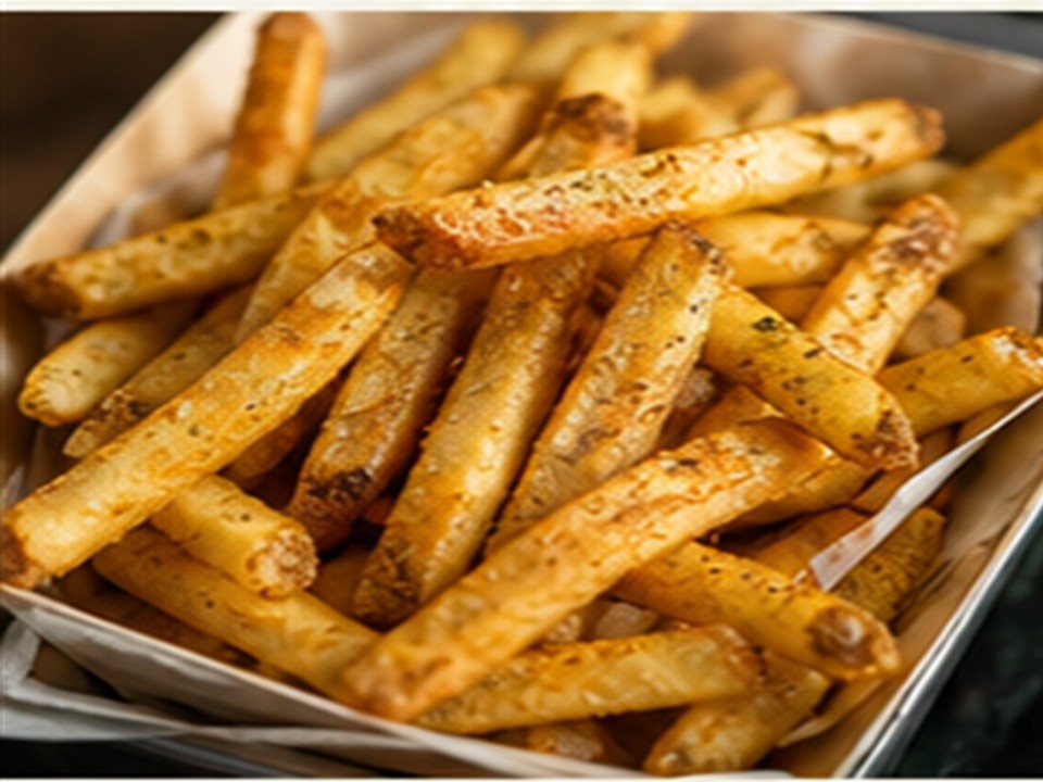 Seasoned Skin-On Fries
